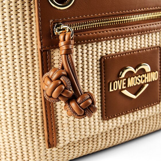 Love Moschino Straw Chic Handtas 28 cm