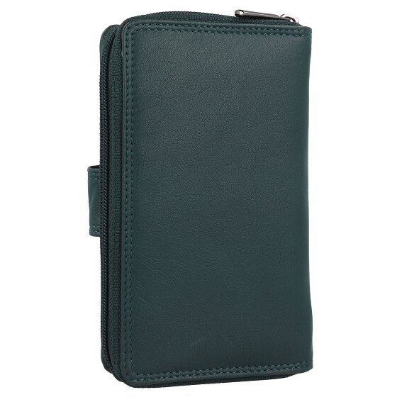 mano Donna Giulia Leren Portemonnee 10,5 cm