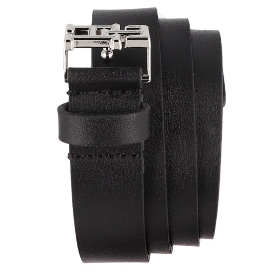 Tommy Hilfiger TH Logo Riem Leer