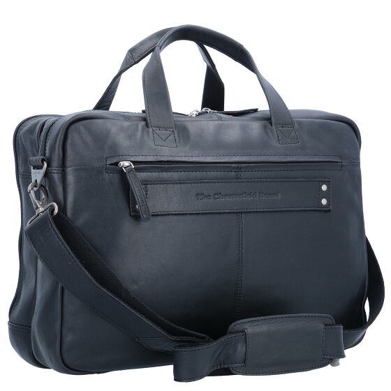 The Chesterfield Brand Wax Pull Up Koffer Leer 44 cm Laptop compartiment