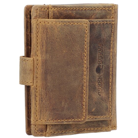 Greenburry Vintage Originele Portemonnee RFID Leer 8 cm