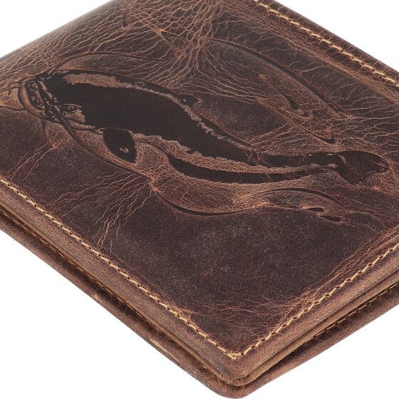 Greenburry Vintage Portemonnee Leer 12 cm