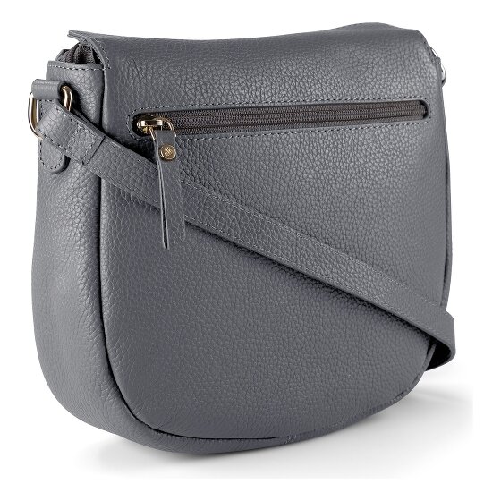 Lazarotti Bologna Leather Schoudertas Leer 25 cm