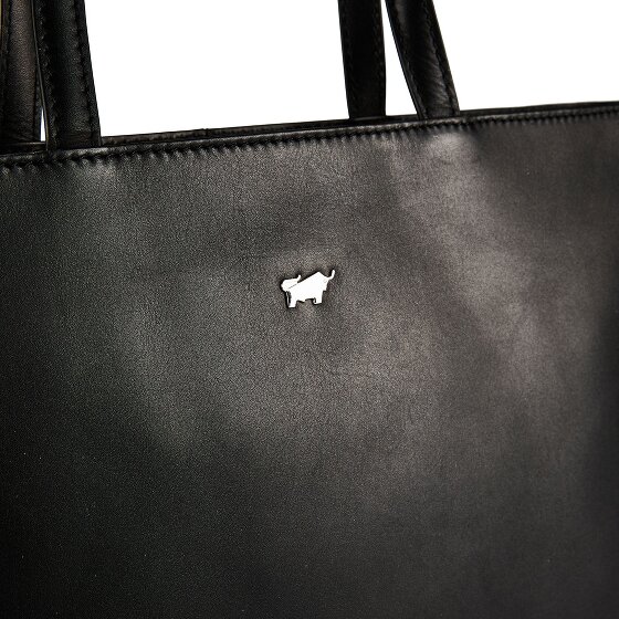 Braun Büffel Hanna Shopper Tas S Leer 38 cm Laptop compartiment