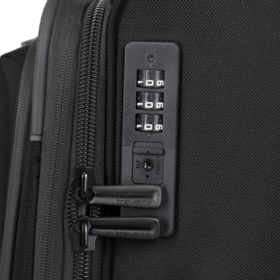 Travelite Crosslite 4 wielen Cabinewagen S 55 cm