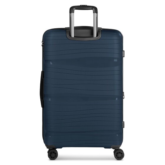d&n Travel Line 4300-Plus 4 wielen Trolley L 76 cm met uitbreidingsplooi