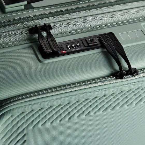 American Tourister Dashpop 4 wielen Cabinewagen 55 cm met uitbreidingsplooi