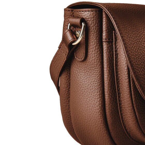 Lazarotti Bologna Leather XL Crossbody tas van leer 27 cm