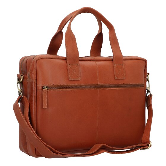 Burkely Vintage Jesse aktetas leer 42 cm laptop compartiment