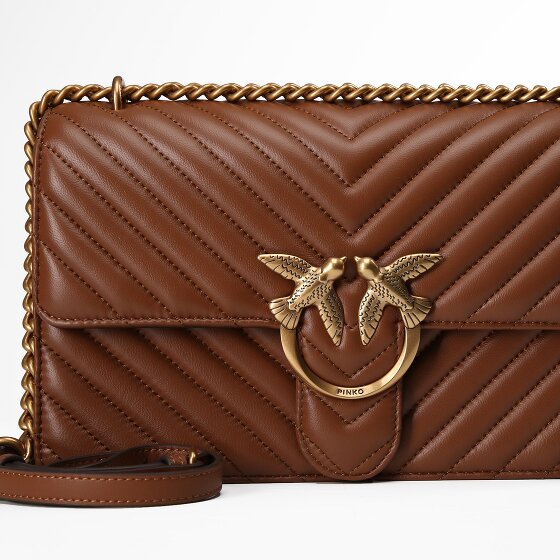 PINKO Love One Schoudertas Leer 26.5 cm