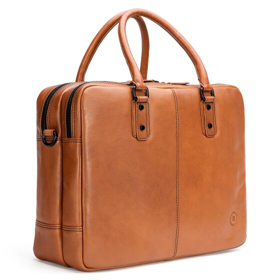 Farmhood Memphis Koffer Leer 42 cm Laptop compartiment