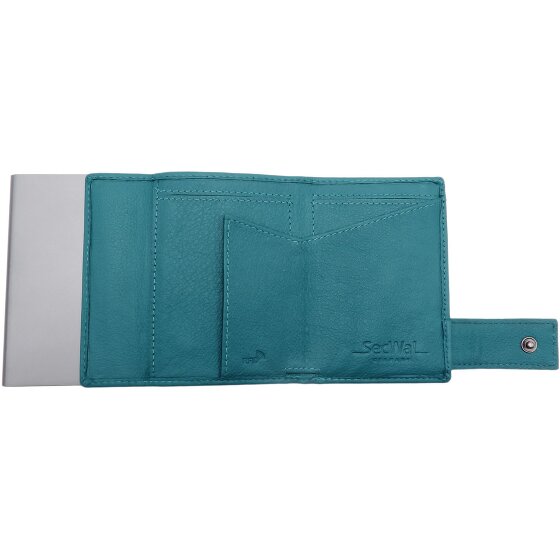 SecWal SecWal 1 Creditcard etui Portemonnee RFID Leer 9 cm