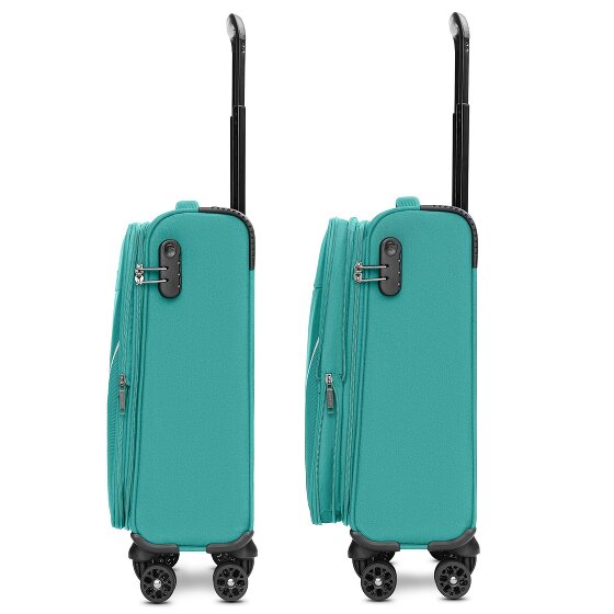 Stratic taska 4-Wiel Cabin Trolley S 55 cm met uittrekbare plooi