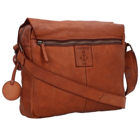 Harbour 2nd Cool Casual Funchal Schoudertas Leer 28 cm