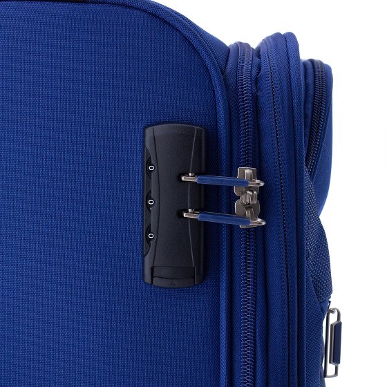 Gladiator 2000 4 wielen Cabinewagen 55 cm met uitbreidingsplooi Gladiator 2000 4 wielen Cabinewagen 55 cm met uitbreidingsplooi