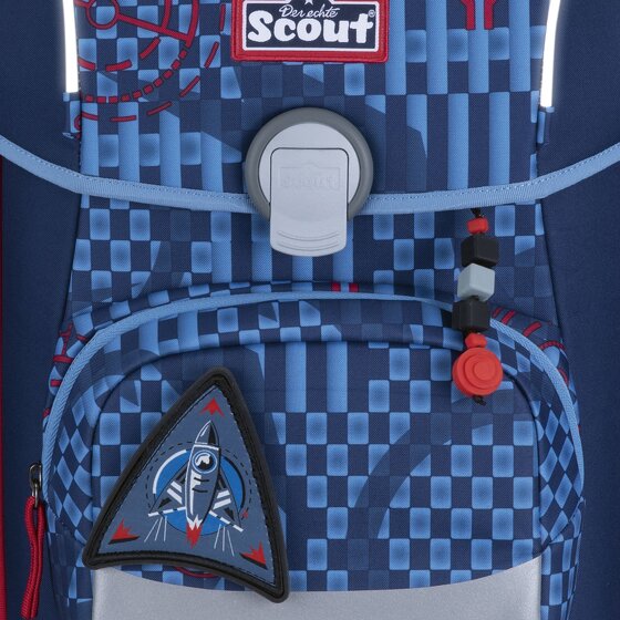 Scout Neo Exklusiv Safety Light Schooltas set 5-delig