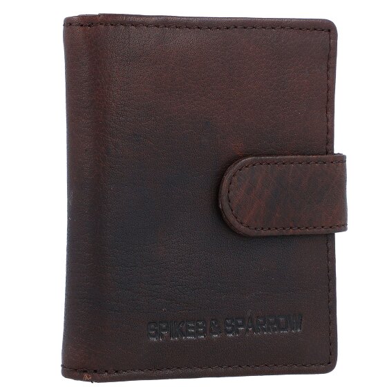 Spikes & Sparrow Portemonnee RFID Leer 8 cm