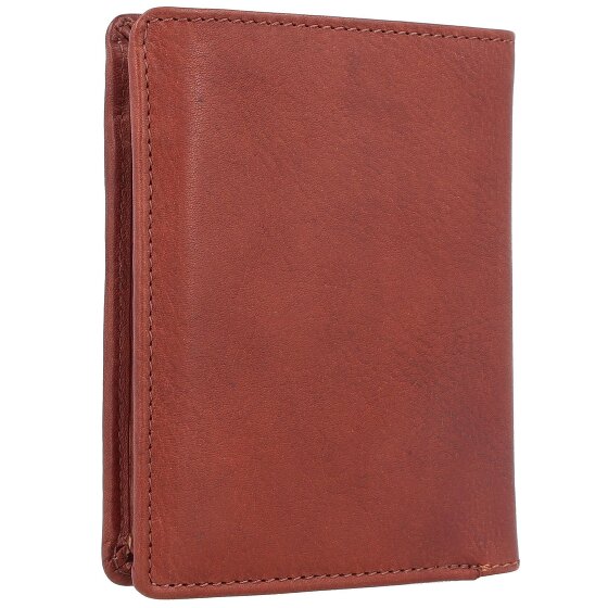 Greenburry Vintage Gewassen Leren Portemonnee 10 cm
