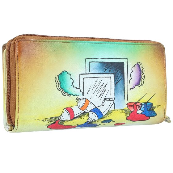 Greenland Nature Art+Craft Portemonnee RFID Leer 20 cm