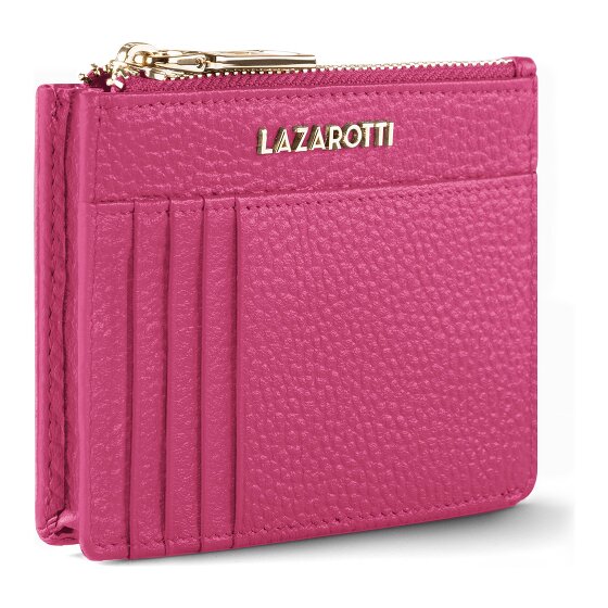 Lazarotti Bologna Leren sleutelhanger Kaarthouder leer 11,5 cm met air tag compartiment