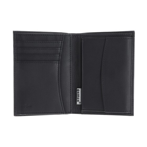 oxmox Leather Portemonnee RFID-bescherming Leder 13 cm