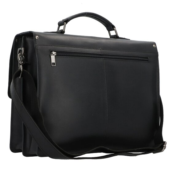 Burkely Vintage Scott aktetas leer 38 cm