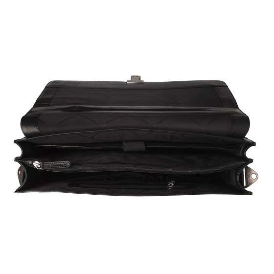 The Chesterfield Brand Salvatore Aktetas Messenger Leer 42 cm Laptop compartiment