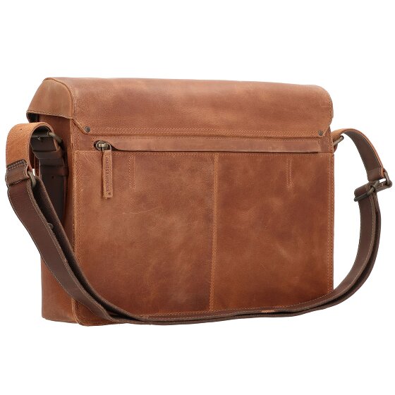 aunts & uncles Good Old Friends Bro Messenger Leer 39 cm Laptopcompartiment aunts & uncles Good Old Friends Bro Messenger Leer 39 cm Laptopcompartiment