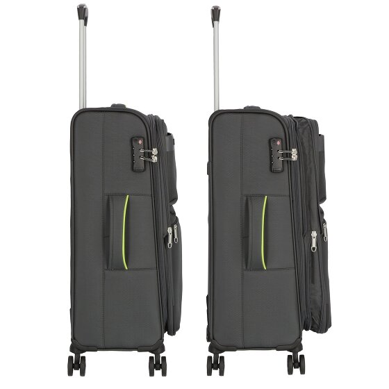 d&n Travel Line 6704 4-wiel kofferset 3st.