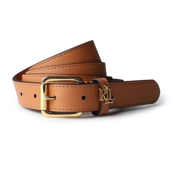 Lauren Ralph Lauren Logo Riem Leer