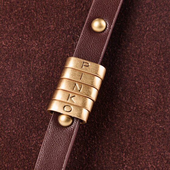 PINKO Love Soft Clutch Leder 20 cm