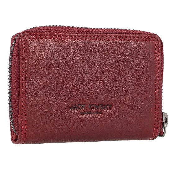 Jack Kinsky Montreal Portemonnee RFID-bescherming Leer 11 cm