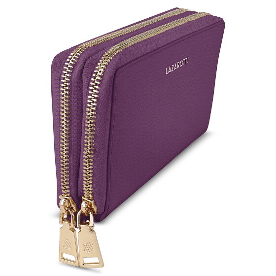 Lazarotti Bologna Leather Portemonnee RFID-bescherming Leer 20 cm