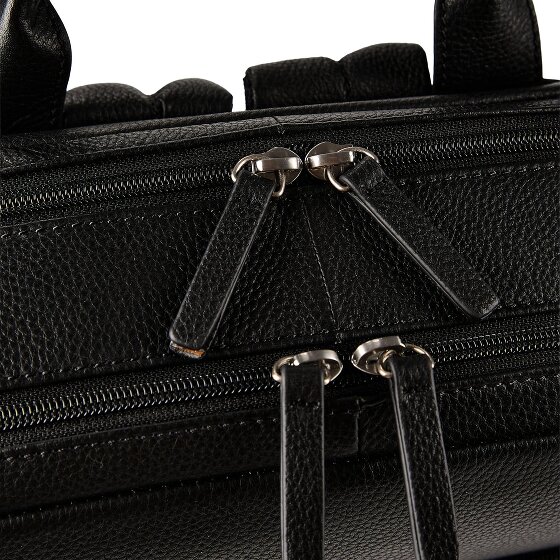 Jost Frankfurt Dagrugzak Leer 45 cm Laptop compartiment