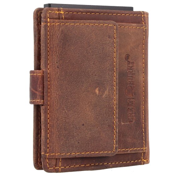 Greenburry Vintage Originele Portemonnee RFID Leer 8 cm