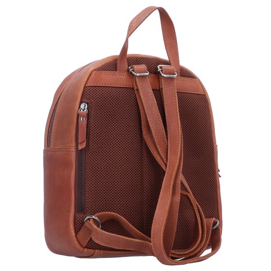 Burkely Antique Avery Dagrugzak Leer 30 cm Laptop compartiment