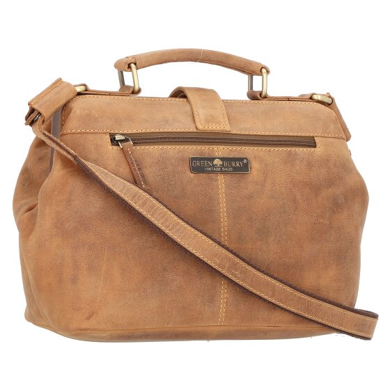Greenburry Vintage handtas leer 31 cm