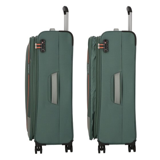 American Tourister Pulsonic 4 wielen Trolley 81 cm met uitbreidingsplooi American Tourister Pulsonic 4 wielen Trolley 81 cm met uitbreidingsplooi