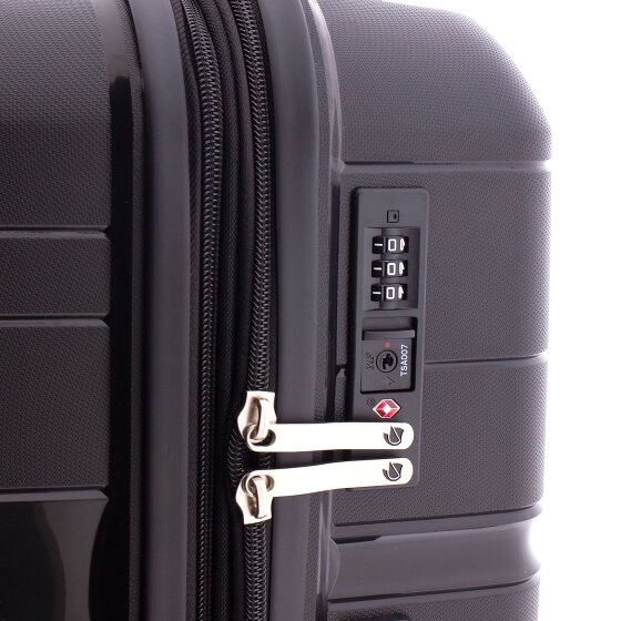 Gladiator 3800 4 wielen Trolley 67 cm met uitbreidingsplooi