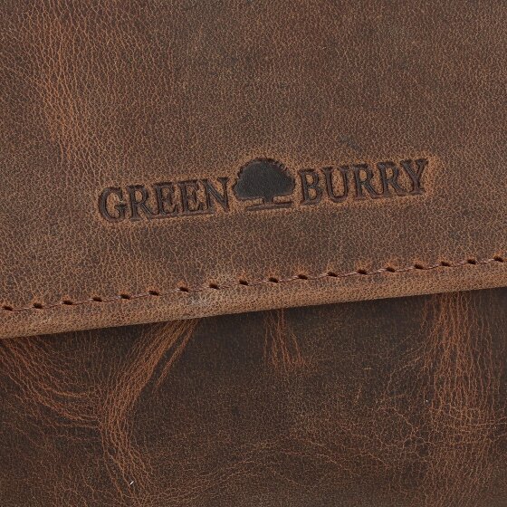 Greenburry Vintage horlogekast leer 21,5 cm