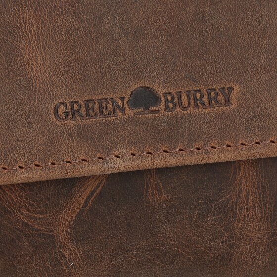 Greenburry Vintage horlogekast leer 21,5 cm
