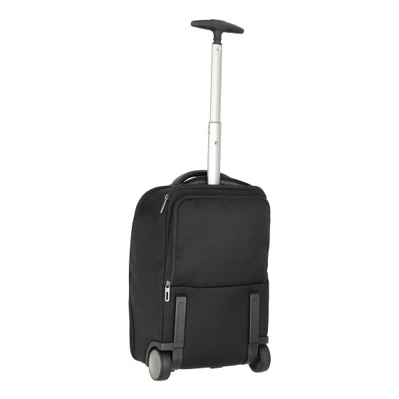 Piquadro Brief 2 wielen Rugzak trolley 40 cm Laptop compartiment
