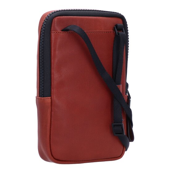 Piquadro Harper Telefoonhoesje Leer 12 cm