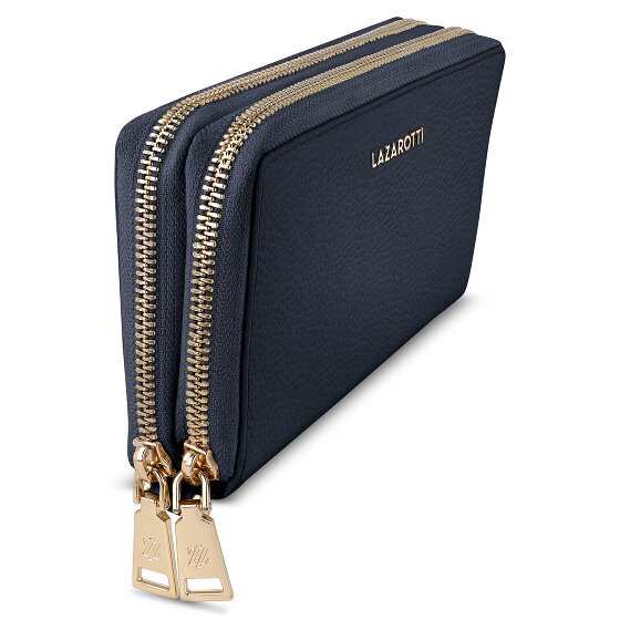 Lazarotti Bologna Leather Portemonnee RFID-bescherming Leer 20 cm