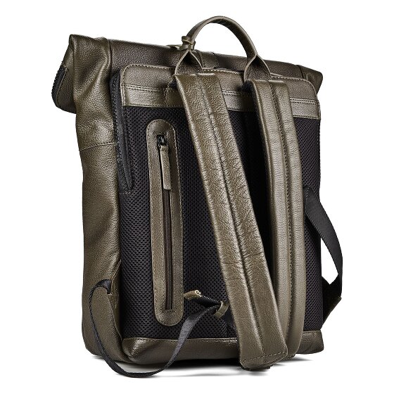 Burkely Minimal Mason Dagrugzak Leder 37 cm Laptopvak