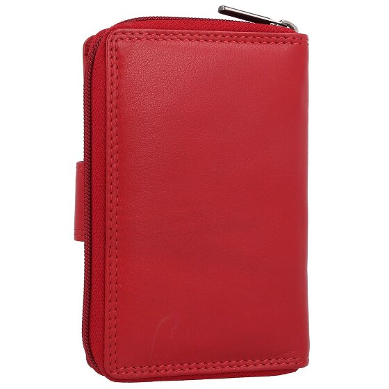 mano Donna Giulia Leren Portemonnee 9 cm