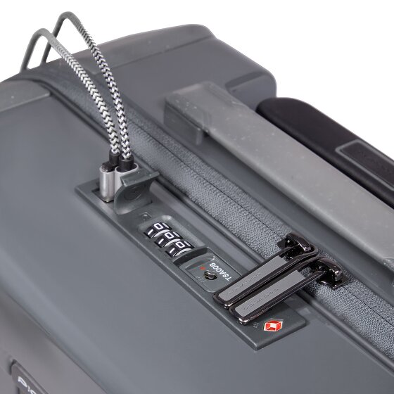 Piquadro Pop 4 wielen Trolley 55 cm
