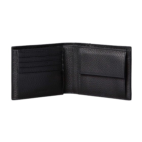Calvin Klein Embossed Portemonnee Leer 12 cm