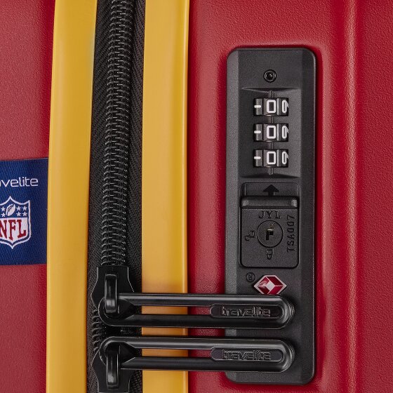 Travelite travelite x NFL 4 wielen Trolley L 76 cm