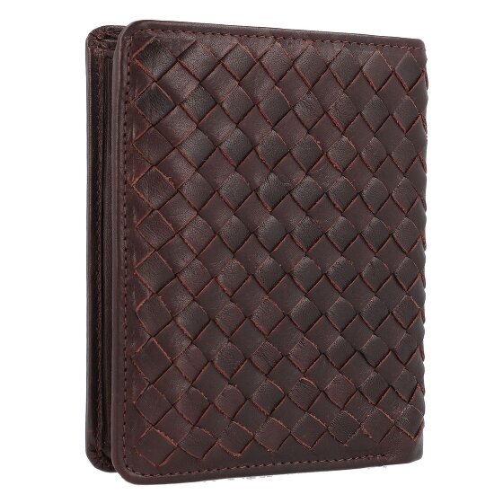 mano Don Luca Portemonnee Leer 10 cm